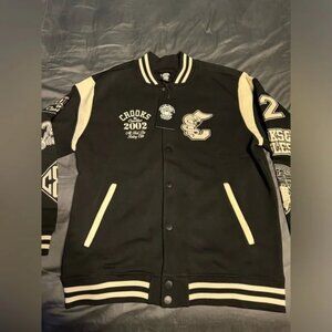 Crooks and castles varsity jacket